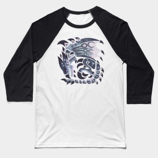 Silver Rathalos Baseball T-Shirt